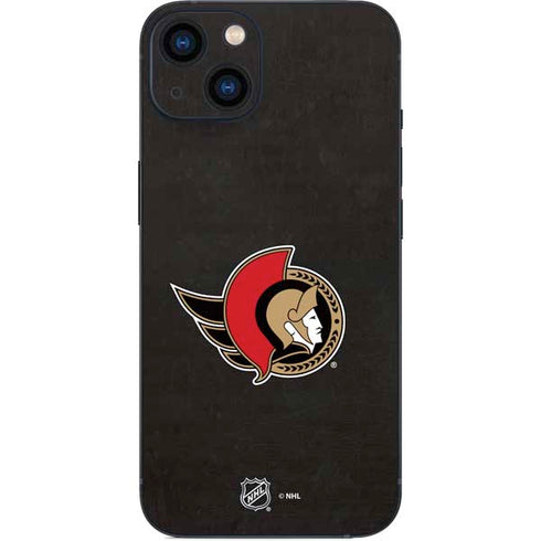 NHL Ottawa Senators Distressed iPhone 13 Skin